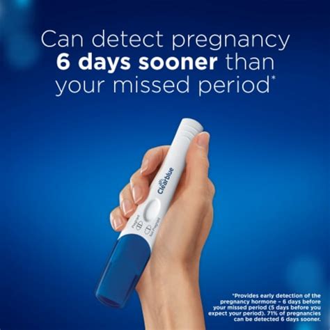 Clearblue Early Detection Pregnancy Test 3 Ct Frys Food Stores