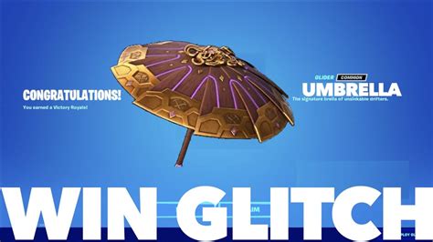 Fortnite Chapter 2 Season 5 VICTORY UMBRELLA WIN GLITCH Fortnite