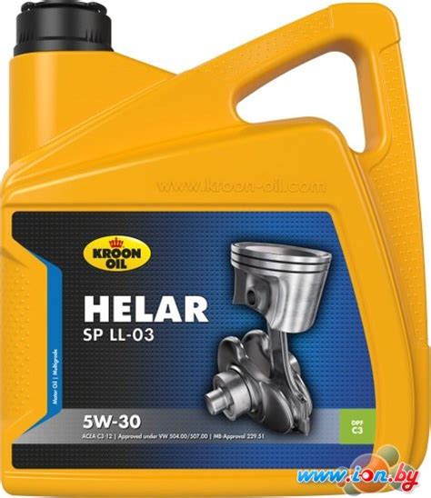 Моторное масло Kroon Oil Helar SP 5W-30 LL-03 4л купить в Могилёве по ...