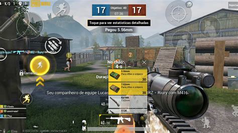 Pubg Mobile Testando Hud Dedos Youtube