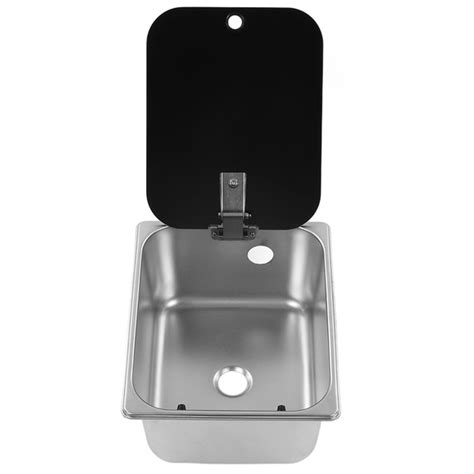 Rv Sink Kitchen 300x240x150mm Stainless Steel Sink Single Bowl Hand