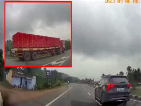 Driver Crashes Truck After High Speed Road Rage Accident Mahindra