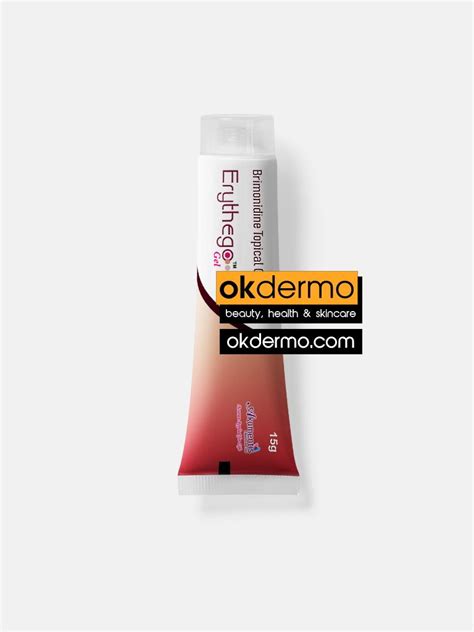 Brimonidine 0.33% Erythego® Gel 15g [Mirvaso Alternative/Generic] | OKDERMO®