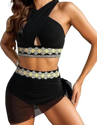 Amazon Plentop Bikini Tops For Women High Waisted Bikini Sets