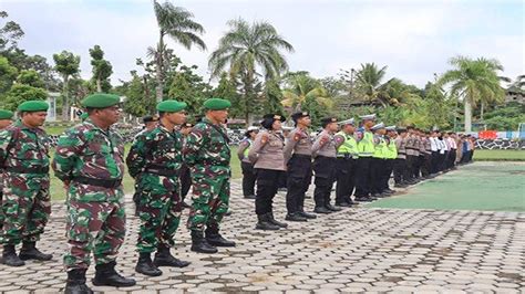 Cegah Karhutla Polres Landak Laksanakan Apel Gelar Pasukan Bina Karuna