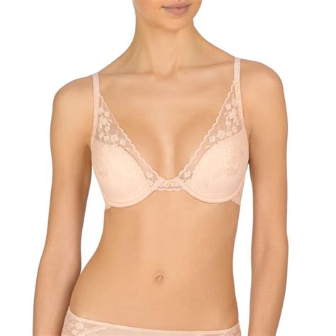 Soutien Gorge Plongeant Armatures Rose En Nylon Natori Lemon Curve