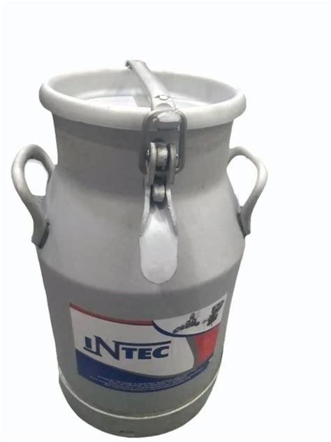 Intec Aluminium Lockable Milk Cans Litre At Rs In New Delhi Id