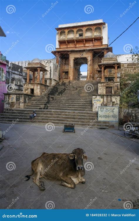 Entrance Of The Varaha Temple Stock Photo Image Of Vishnu Rajastan