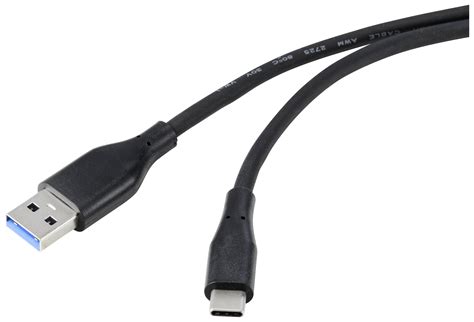 Renkforce USB kabel USB 3 2 gen 1 USB 3 0 USB A vtič USB C vtič 0