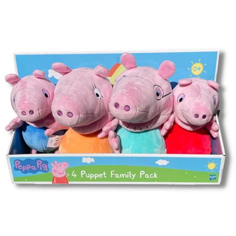 Peppa Pig Plush Family 4pk | Plush Animal Toys - B&M