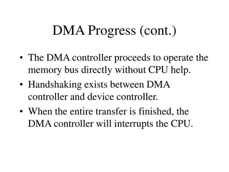 Ppt Introduction Of Direct Memory Access Dma Powerpoint Presentation Id9563982