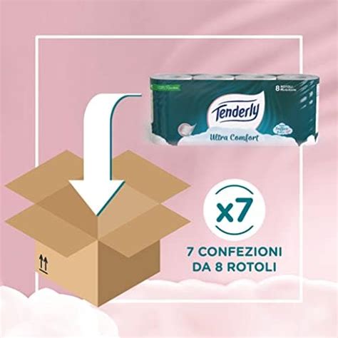 Tenderly Ultra Comfort Rotoli Di Carta Igienica Pura Veli