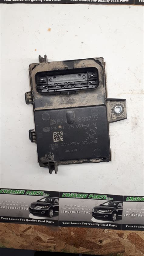 Chevrolet Equinox Fuel Pump Relay Module Part