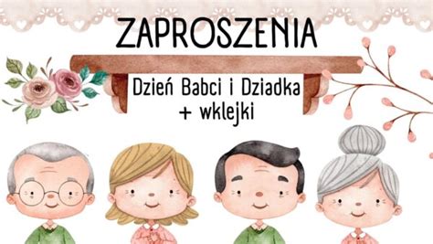 Dzie Babci I Dziadka Zaproszenia Sklep Online