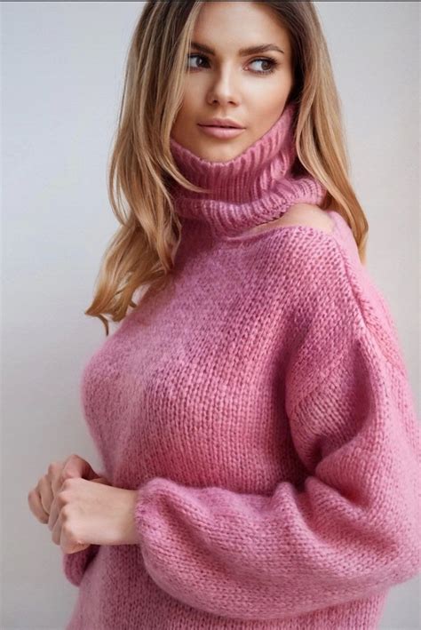 Fan Of Chunky Turtlenecks Ladies Turtleneck Sweaters Thick Sweaters Girls Sweaters Wool