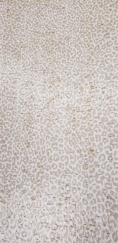 Cork X NUDE LEOPARD CORK Applied To Real Etsy
