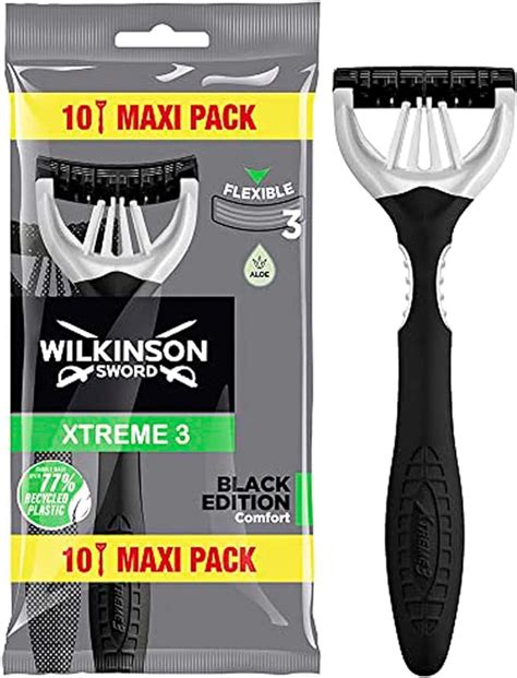 Wilkinson Sword Xtreme 3 Black Edition Maquinillas Desechables De 3