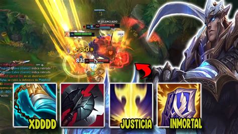 Garen Jungla Imparte Justiciaaaaaaa Esta Build Esta Brrrroken Full