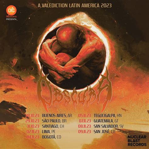 OBSCURA Announce LATIN AMERICA Tour OBSCURA