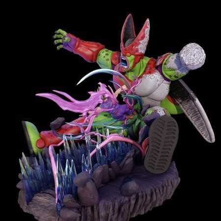 Cell Max Vs Gohan Beast Diorama Stl D Print Files