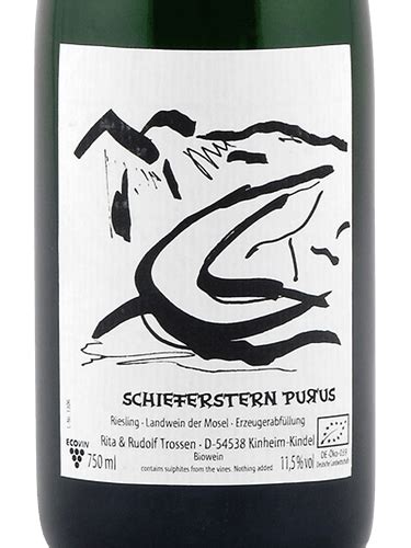 Rita Rudolf Trossen Schieferstern Purus Riesling Vivino