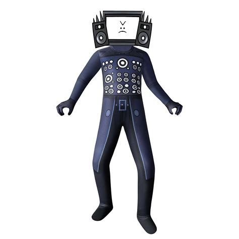 Titan TV Man Costume Skibidi Toilet Plush