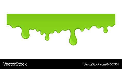 Slime drops and blots Royalty Free Vector Image