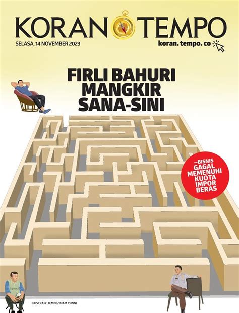 Edisi Selasa 14 November 2023 Koran Tempo Co