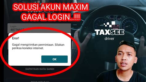 Solusi Akun Maxim Gak Bisa Login Youtube