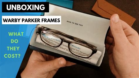 Warby Parker Frames Case Unboxing 2018 Youtube