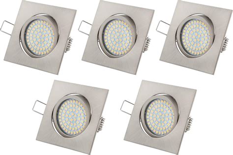 Ultra Flach Led Einbaustrahler Tolles Design Warmwei W V