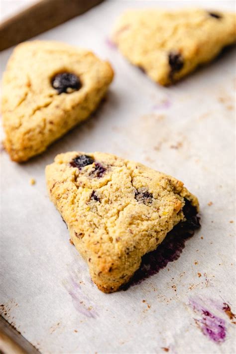 Keto Lemon Blueberry Scones Recipe Low Carb Gluten Free