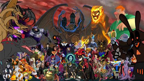Happy Day Of Villains Crossover Characters 2024 By Castzilla21 On