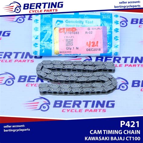 Cam Timing Chain Kawasaki Bajaj Ct Genuine Shopee Philippines