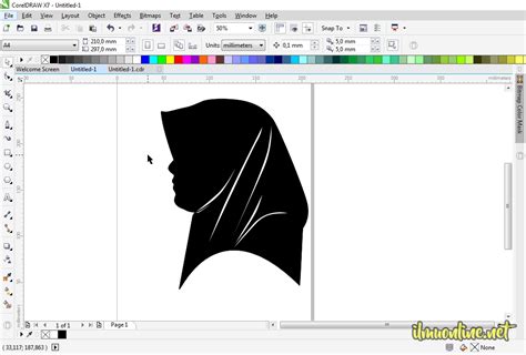 Cara Membuat Siluet Di Corel Draw