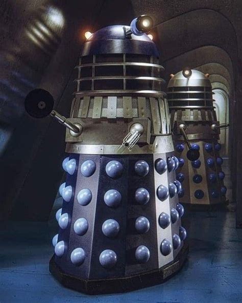 Doctor Who Daleks Rendering by Anthony Lamb