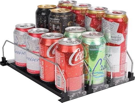 Amazon Bingohive Automatic Soda Can Organizer For Refrigerator Can