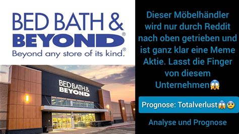 Bed Bath Beyond Lasst alle Hände von dieser Meme Aktie Es droht