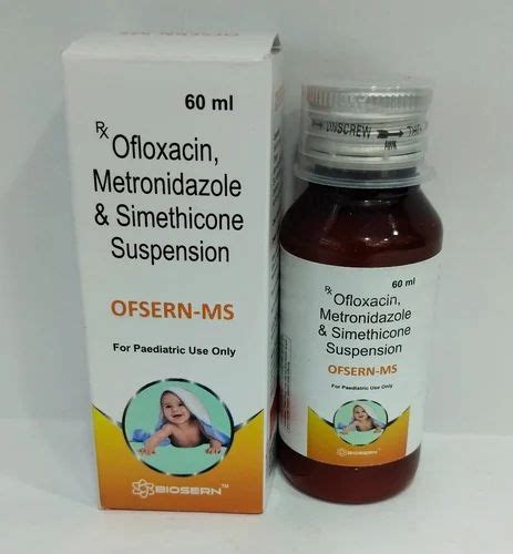 Ofloxacin Metronidazole Simethicone Suspension At Rs 25 Bottle