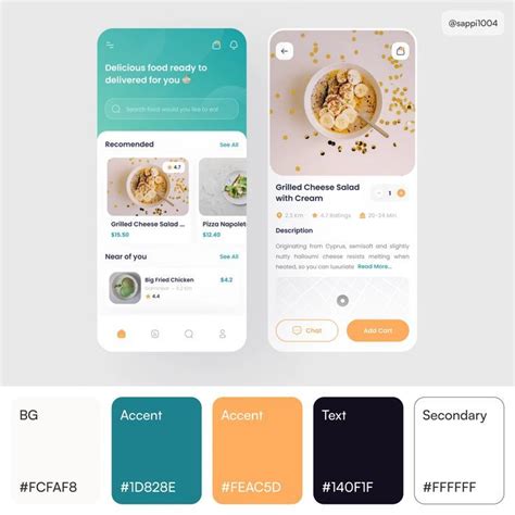 Ui Design Color Palette Mobile App Design Inspiration Color Palette