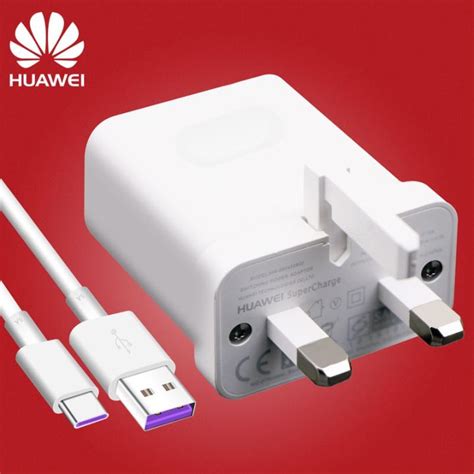 Ready Stock Original Huawei Fast Charger V A W Adapter A