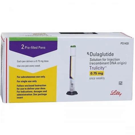 Trulicity 0 75mg Pre Filled Pen At Rs 8500 Box Trulicity Pen