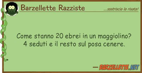 Barzelletta Come Stanno 20 Ebrei In Un Maggiolino 4 Seduti E