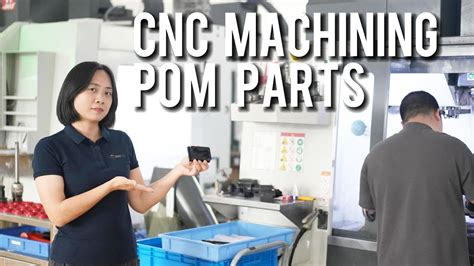 How To Manufacture Pom Plastic Parts With Tapped Holes And Slot Wayken