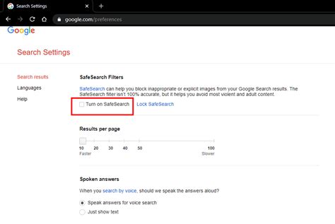 How To Turn Off Safesearch On Google Techcult