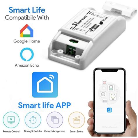 Tuya Smart Switch Wifi Smart Home Tr Dl S Fjernbet Grandado