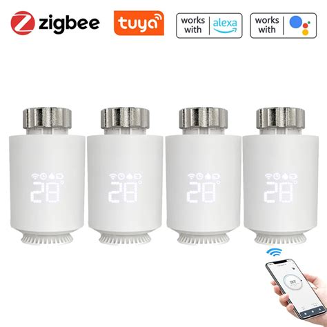 4X Zigbee Smart Heizkörperthermostat Kaufland de