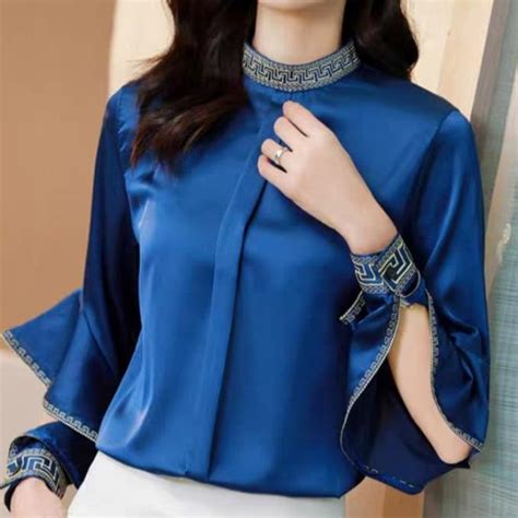 Jual Baju Import Atasan Wanita Pesta Elegan Mewah Korea Blouse Bluss