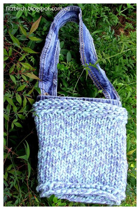 Fitzbirch Crafts Knitting Bag Pattern Round Loom Knitting Loom