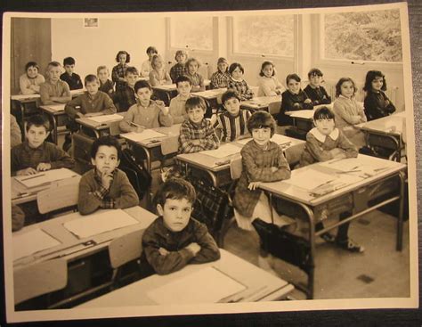 Photo De Classe Ce2 Ou Cm1 De 1967 Ecole Irène Et Frédéric Joliot